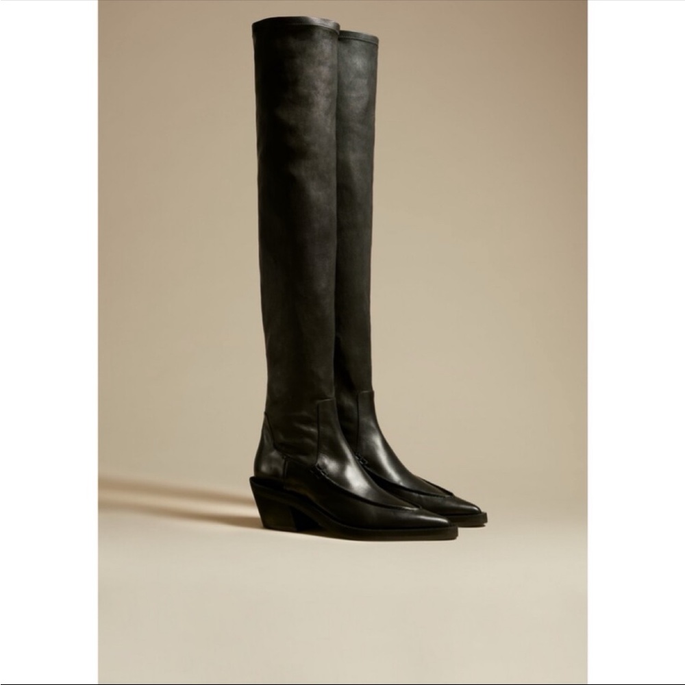 Khaite Charleston OTK Boots - Picture 2 of 16